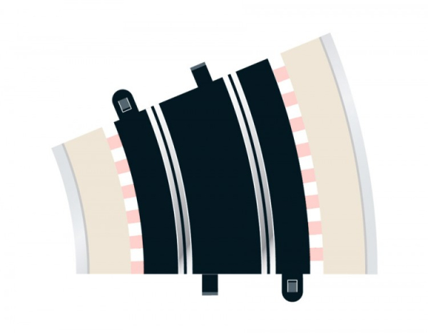 Scalextric Kurve 2er Pack Radius 3 Art 8204